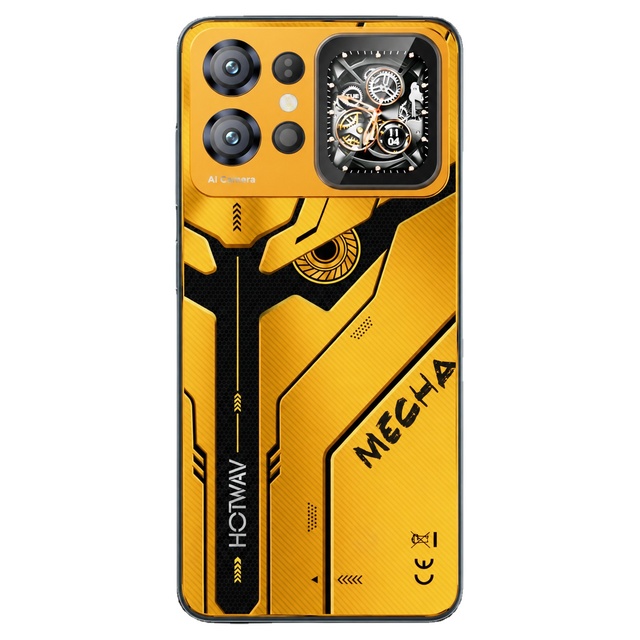 HOTWAV X100 Mecha 4G Dual Screen Smartphone 6.75 Inch 120Hz Android 16 6GB RAM 128GB ROM 5160mAh Wholesale Mobile Phone