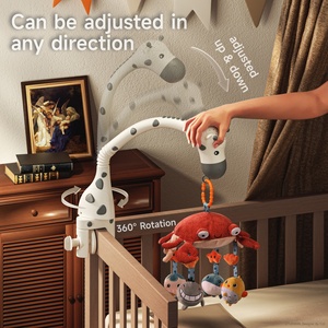 Mobile musical connecté pour bébé Tumama avec projection, mobile zèbre pour lit de bébé - Product Image 5
