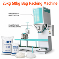 Machine d'ensachage 50 kg, machine d'emballage de sacs 25 kg et 50 kg, système d'ensachage avec correction des erreurs de comptage et alarme de dépassement de tolérance
