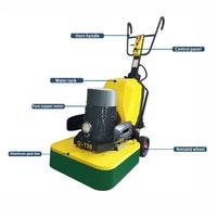 Dernier modèle de machine de construction routière haute efficacité, prix usine, machine à poncer les sols en terrazzo avec moteur de 7,5 kW