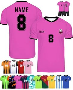 เสื้อฟุตบอลแบบซับลิเมชั่นสั่งทำพิเศษ คอวี แขนสั้น แห้งเร็ว ผลิตจากโพลีเอสเตอร์ ชุดทีมสำหรับผู้ใหญ่ ใช้ได้ทุกฤดูกาล - Product Image 3