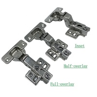 Charnière hydraulique en acier de 35 mm pour porte fine, amortisseur à fermeture douce, charnière de placard pour la maison, le bureau, la chambre, l'école, l'hôpital