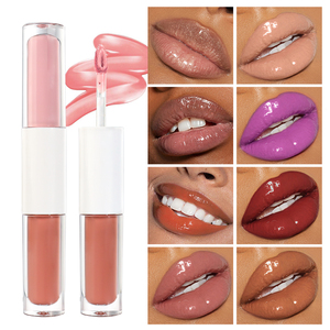 DIY Handelsmarke No Brand Glitter Squeeze Tube Lip gloss Vegan Wasserdichter Lip gloss - Product Image 2