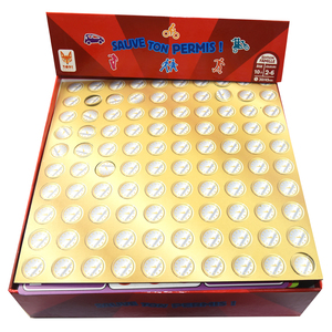 Bán buôn tùy chỉnh in bảng các tông trò chơi thẻ và punchboards làm bằng giấy và Silicone - Product Image 2