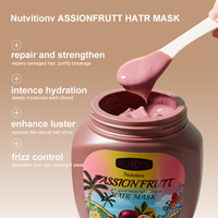 UUKKG Private Label Premium Salon Zachte Haar Glans & Kracht Koffie Mango Arganolie Passievrucht Voedende 2-in-1 Haarmasker 1kg
