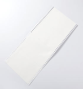 Papier autocopiant NCR de <span class=keywords><strong>haute</strong></span> qualité 9,5 x 5,5 pouces, formulaires continus, bleu, qualité d'impression informatique, longue durée de vie, qualité de roulage serré - Product Image 2