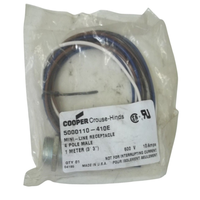 Plc LOT DE 2 Adapté pour 5000110-410E MINI-LINE RECEPTACLE 4-P MÂLE 1 METERNSMP Approvisionnement en vrac