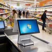 POS-терминал от производителя: настраиваемый цвет, матовое серебро, различные варианты оттенков, для любых сценариев, с возможностью индивидуальной настройки одно- или двухэкранных решений