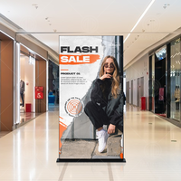 Affichage numérique LCD d'intérieur MWE, 32-86 pouces, sur pied, système Android CMS, ultra fin, écran 4K FHD, affiche publicitaire
