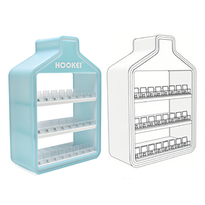 Tự động Pusher sản phẩm mùa xuân nạp Acrylic truy cập hiển thị thuốc lá Pusher Acrylic hiển thị đứng trường hợp cho khói cửa hàng - Product Image 6