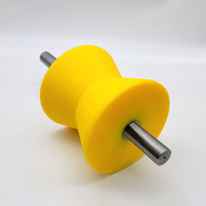 Les rouleaux revêtus de caoutchouc de qualité alimentaire sont des accessoires de transport non toxiques et résistants à la chaleur pour les chaînes de montage de transformation des aliments - Product Image 1