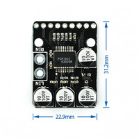 Module ADC stéréo MCU-1802 PCM1802, convertisseur Audio 105dB SNR 24 bits, Interface I2S/PCM 16-96kHz pour bricolage DSP