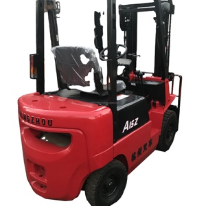 Chariot élévateur diesel d'occasion, mini, portable, pour entrepôt, conforme EPA CE, pour usage extérieur sur chaussée, capacité de charge 5 tonnes, livraison gratuite, pour usage commercial et agricole - Product Image 1