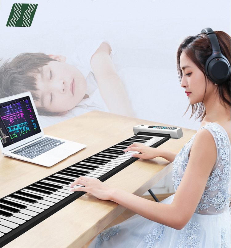 Прямая продажа с завода, профессиональный мини-синтезатор клавиатуры для пианино motypho88