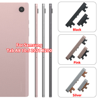 Botón Lateral de Encendido/Apagado y Volumen de Plástico Externo para Samsung Galaxy Tab T500 T220 T225 T510 T515 X200 P610 T860 T865 T730, Repuestos para Teléfono