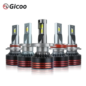 ไฟหน้ารถยนต์ LED รุ่น M8Pro ราคาโรงงาน ขายดี รุ่นใหม่ H1 H4 H11 9006 กำลังไฟ 130W ความสว่าง 20000LM แสงขาว 6000K หลอดไฟ LED H3 9005 H7 - Product Image 2