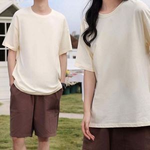 รับออกแบบ OEM ODM ผู้ผลิตมืออาชีพ ขายส่งเสื้อยืดแบบเรียบสีพื้น พร้อมสกรีนโลโก้ตามสั่ง เสื้อยืดผ้าฝ้าย 100% จำนวนมาก - Product Image 2