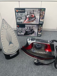 <span class=keywords><strong>Fer</strong></span> <span class=keywords><strong>à</strong></span> <span class=keywords><strong>repasser</strong></span> électrique professionnel Hoffmans 3000W avec grand réservoir d'eau et jet de vapeur continu, best-seller en Afrique de l'Ouest - Product Image 5