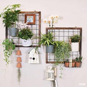 Venta al por mayor de alta calidad hexágono geométrico de <span class=keywords><strong>Metal</strong></span> <span class=keywords><strong>y</strong></span> estantes de <span class=keywords><strong>madera</strong></span> montados en la pared para la pared - Product Image 6