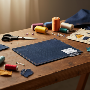 Tela vaquera de sarga ILAN 100x75cm, accesorio para manualidades - Product Image 2