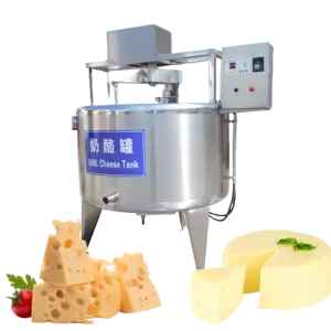 Máquina de processamento de queijo SUS304 de aço inoxidável que economiza trabalho/máquina de fazer queijo processado/máquina de fazer queijo