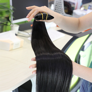 Paquetes brasileños alineados con cutícula virgen cinta de 40 pulgadas en extensiones de cabello 100% cinta de cabello humano extensiones de cabello crudo - Product Image 3