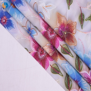 Tissu d'habillement en popeline 100 % coton à imprimé floral 3D artistique 2026 - Product Image 1