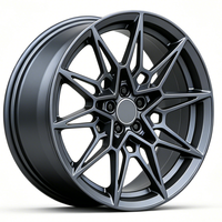 Precio Directo de Fábrica: Llantas Forjadas de Aleación Monobloque Estilo Malla Hueca de 15-20 Pulgadas 5x112mm para Rendimiento y Carreras, Buje Personalizado