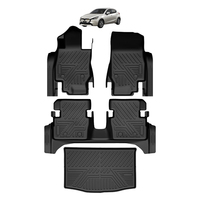 Vente en gros Tapis de sol de voiture en TPE 5D imperméable à l'eau Tapis de coffre à vaisselle profonde pour Mazda 2