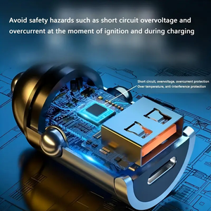 Chargeur rapide R.G99 30W USB-C et USB double port PD QC3.0 pour 16/15/14/13 et pour téléphone de voiture - Product Image 6