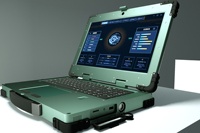 Ordinateur portable robuste, ordinateur portable robuste industriel 15,6 pouces avec Intel I7-8750H Barebone 6 cœurs 12 threads 9 Mo, ordinateurs portables industriels pour l'ingénierie