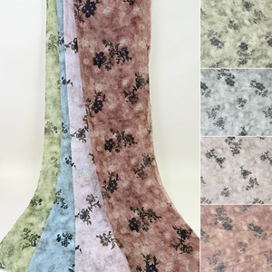 Tissu imprimé chinois 100 % polyester, crêpe de chiffon tissé, respirant et doux <span class=keywords><strong>pour</strong></span> la peau, idéal <span class=keywords><strong>pour</strong></span> les accessoires textiles de maison et les vêtements <span class=keywords><strong>pour</strong></span> filles - Product Image 2