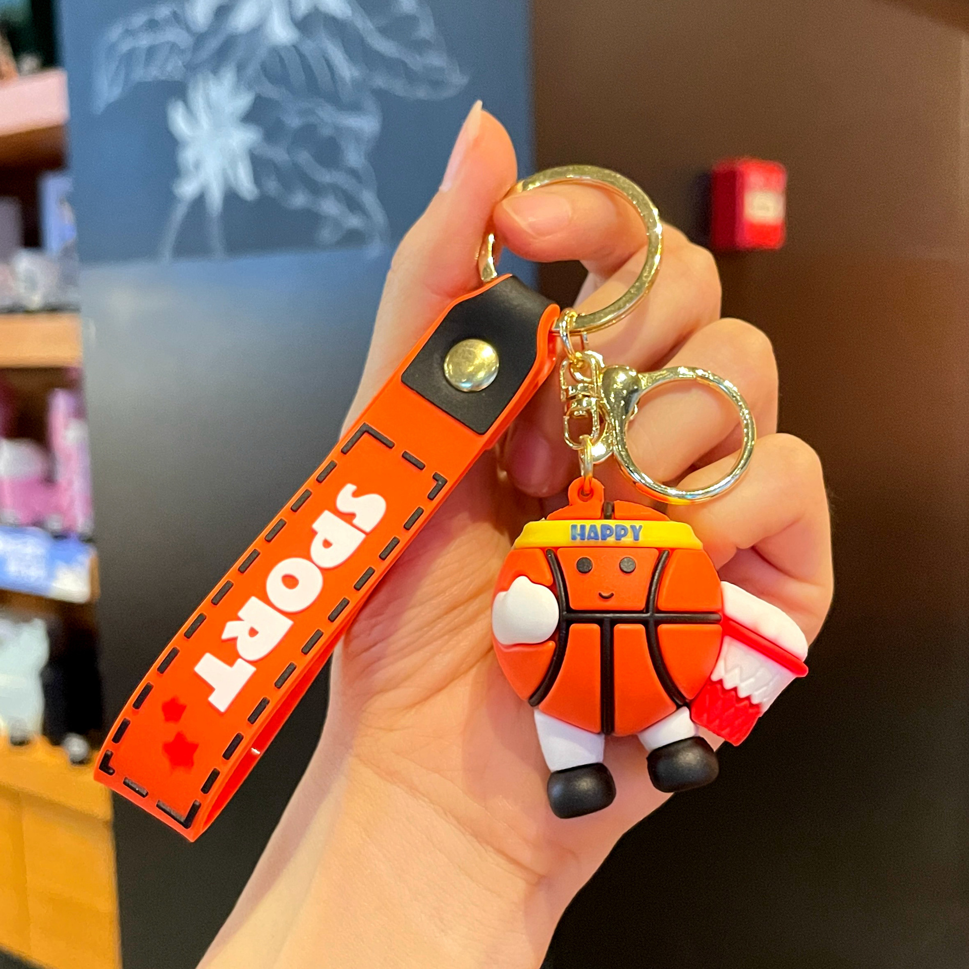 Colgante deportivo de segunda generación - Baloncesto