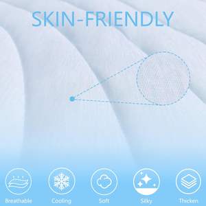 Zomerkoelmat voor honden, ademend, wasbaar, met antislipbodem voor binnen en buiten gebruik - Product Image 3