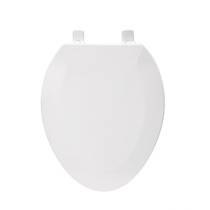 Moderne Witte Pp Langwerpige Wc-Bril Quick Release Soft Close Toiletpot Plastic Deksel Voor Familie Gebruik Volwassenen En Kinderen - Product Image 4