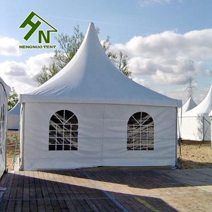 3x3m 5x5m Offre Spéciale Petites tentes Pagode PVC Tentes imperméables Auvent Tentes d'événement extérieur Gazebo en vente - Product Image 3