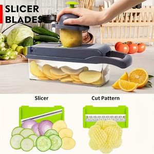 Wholesale <b>Vegetable</b> <b>Chopper</b> Mandoline Slicer Onion Slicer Egg Separator Cutter Food <b>Chopper</b> Kitchen Watermelon Slicer - Product Image 5