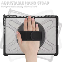 Housse de protection intégrale pour tablette Surface Pro 4/5/6/7/7+ en TPU avec sangle de maintien