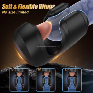 AMOR. Masturbador Eléctrico Telescópico de Doble Vibración para Hombre, con Movimiento de Empuje y Rotación Automática, Vibradores con Copa Estimuladora. - Product Image 5