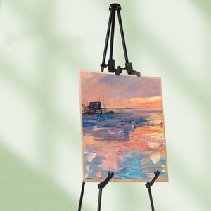 Có thể điều chỉnh gấp kim loại tripod phác thảo hiển thị đứng mô hình mới qua biên giới nghệ thuật đứng cho bức tranh sử dụng như bảng giá vẽ - Product Image 2