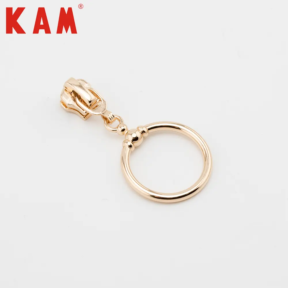 High Quality Waterproof Garments Slider Custom Metal Zipper Puller