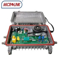 Amplificateur de signal CATV extérieur 47-870 MHz, 2 sorties RF, amplificateur 110 V CATV, gain 30 dB, amplificateur de tronçon de câble TV