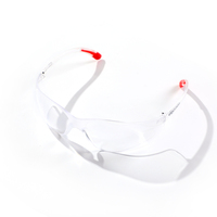 Lunettes de sécurité réutilisables à haute visibilité avec monture en PC, verres anti-rayures, certifiées EN166 pour les travaux de construction, marque REEKE, Chine