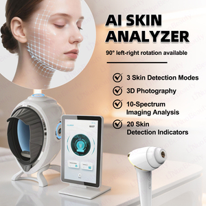 Facial Scanner 3D Mirror AI Skin Detector Multiple Microscopic Skin Analysis Machine Facial Skin Analyzer Moisture Hair Detector - Product Image 5