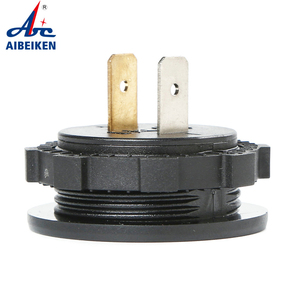 12V 24V DC Vòng Vôn kế led hiển thị kỹ thuật số điện áp thấp mét 2pin Marine thuyền xe tải RV Xe pin Màn Hình Pin <span class=keywords><strong>Volt</strong></span> <span class=keywords><strong>Meter</strong></span> Tester - Product Image 3