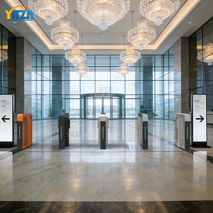 Шлагбаум скоростной 150 мм из нержавеющей стали с интеграцией распознавания лиц для контроля доступа на входе в коммерческие здания - Product Image 2