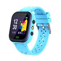 Montre connectée pour enfants Q15 avec écran TFT carré étanche, suivi du sommeil, calendrier, fonctions de réponse aux appels, charge magnétique
