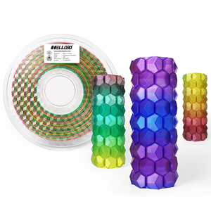 Hello 3D Dây Tóc Máy In 3D Trong Suốt Dịch Vụ OEM Giá Tốt Nhất Màu Mới Dây Tóc 3D Cầu Vồng PLA 1.75Mm - Product Image 1