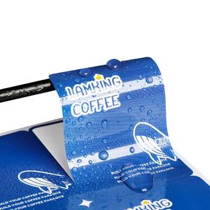 Etiqueta Adhesiva Desechable Personalizada con Película Arcoíris, Etiqueta Holográfica Láser, Litografía UV, para Manualidades con Velas - Product Image 1