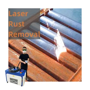 paint and rust scraping laser machine